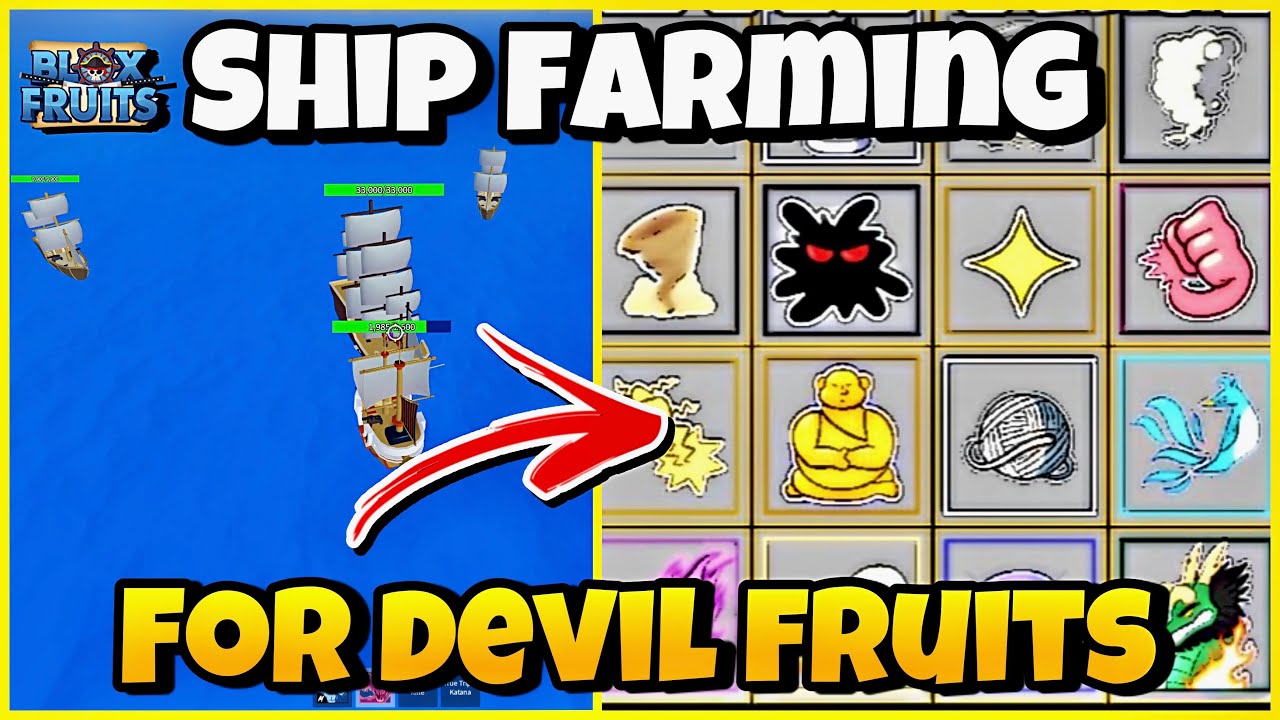 When SHIP RAID Actually Drop You A Good Fruit!! (Blox Fruits) 