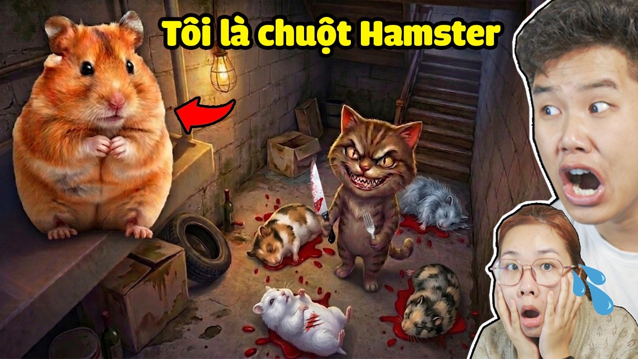 Tôi Là Chuột Hamster Đi Lạc Vào Khu Vực Bí Ẩn Nguy Hiểm !? bqThanh & Ốc Chơi Hamster Playground