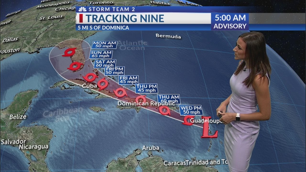 Tropical Storm Isaias likely to form in Atlantic - YouTube