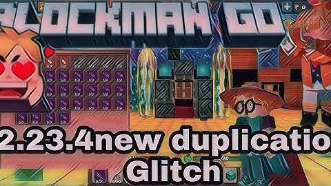 latest duplication glitch in skyblock blockman go || duplicate glitch is back!!