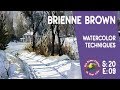 Watercolor Painting Techniques Tutorials with Brienne Brown | Colour In Your Life