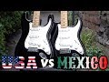 USA Strat vs Mexican: Which is Better?! | Friday Fretworks