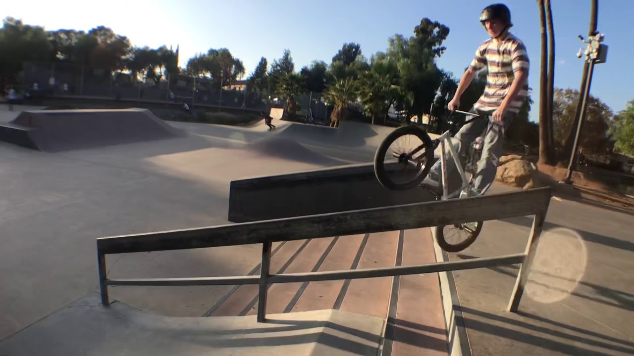 Kole and Corbin at lakeside skatepark