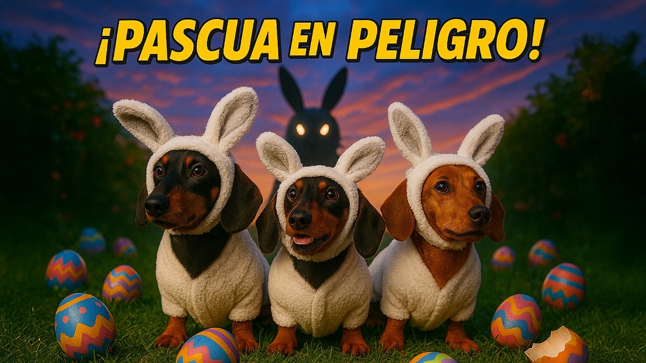 ¿Quién se robó los huevos de Pascua? Misión Secreta 🐶🐇