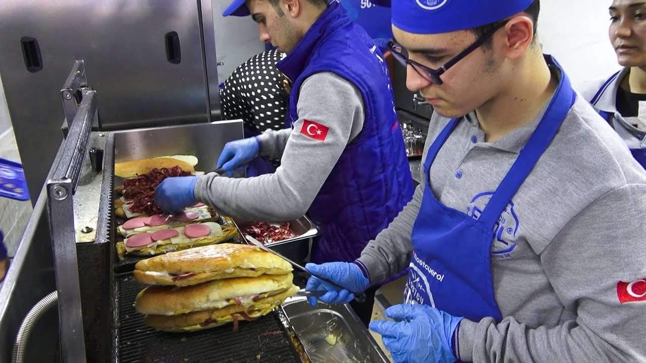 tostcu erol turkish toast sandwich house in istanbul karakoy youtube