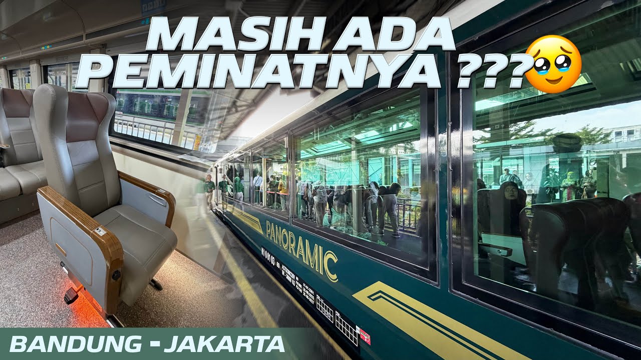PERTAMA KALI NAIK KERETA ARGO PARAHYANGAN FAKULTATIF‼️Trip Bandung - Jakarta with Argo Parahyangan