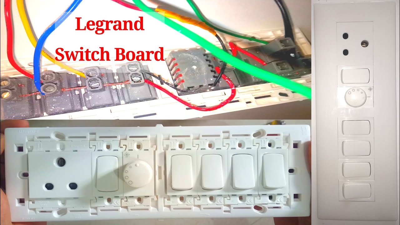 8 modular switch board connection really switch board