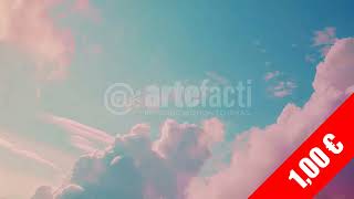 Pastel Pink and Blue Cloud Drift HD Stock Video
