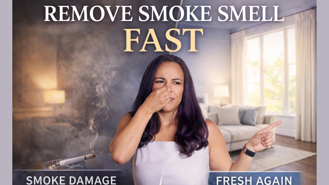 how to remove smell of cigarette smoke from house The Stink Solution Odor Eliminator Spray, Sky Blue, 2 Pack, 16 oz How to Remove Smoke Smell