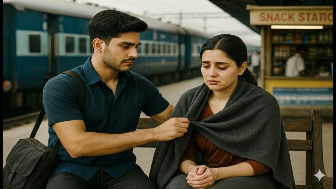 স্বামী আমাকে স্টেশনে একা ফেলে চলে গিয়েছিল... একটা অপরিচিত ছেলে আমাকে সাহায্য করেছিল... এরপর যা