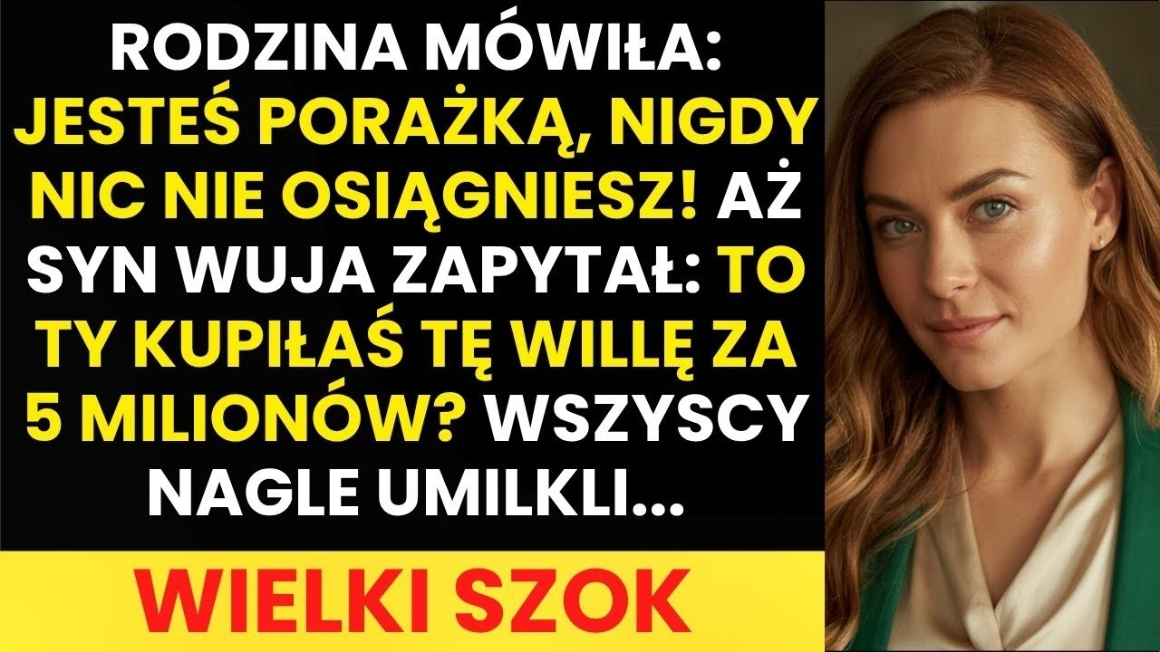 „Tato, widziałeś ten artykuł o willi Nowaków? Podobno ktoś kupił ją za gotówkę. Pięć milionów złotych” – powiedział Marcin, wchodząc do salonu z telefonem w ręku. Wuj Stanisław parsknął śmiechem:...