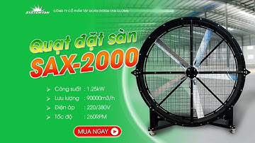 🌬️ QUẠT SÀN CÔNG NGHIỆP THẾ HỆ MỚI – MẠNH MẼ & LINH HOẠT 🌬️