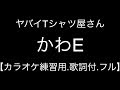 【カラオケ練習用.歌詞付.フル】ヤバイTシャツ屋さん/かわE