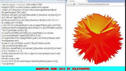 MORPHING FRACTAL HTML5 RGB402 BY SOLETODOPES 2015