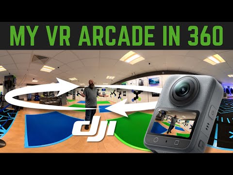 Hey, Watch this in VR! // DJI Osmo 360 Look Around My VR Arcade
