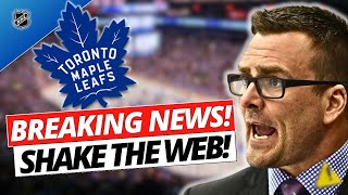 JUST CONFIRMED JUST HAPPENED TORONTO MAPLE LEAFS NEWS TODAY NHL NEWS