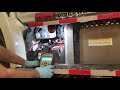 Testing batteries on a Hino 268 TMA truck