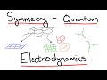 Symmetry and Quantum Electrodynamics (The Standard Model Part 1)