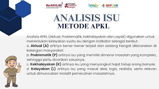 Analisis isu dan gagasan kreatif dalam mewujudkan SMART GOVERNANCE