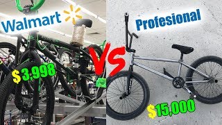 DIFERENCIAS ENTRE UNA BMX DE WALMART VS BMX PROFESIONAL ¿Vale la pena este tipo de bmx?