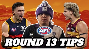 AFL Round 13 Tips + Predictions 2025