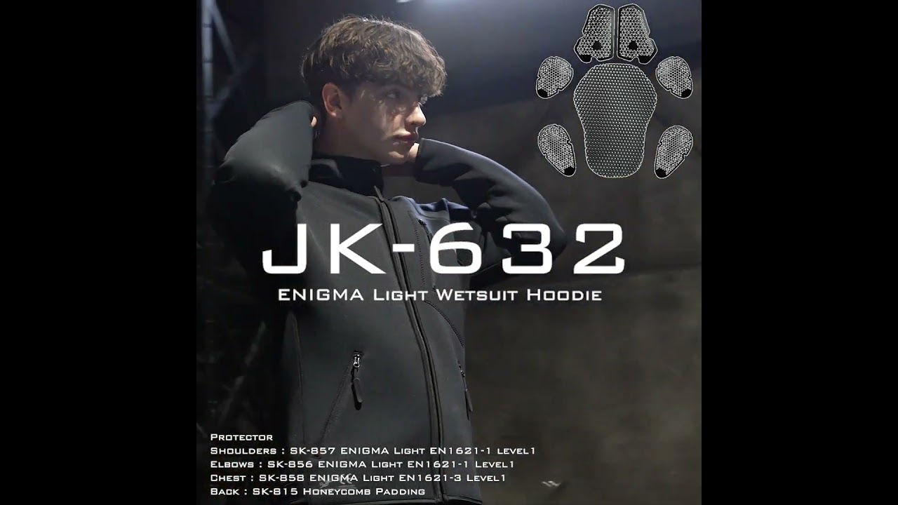 コミネ公式】JK-632 エニグマライトウェットスーツフーディー | KOMINE