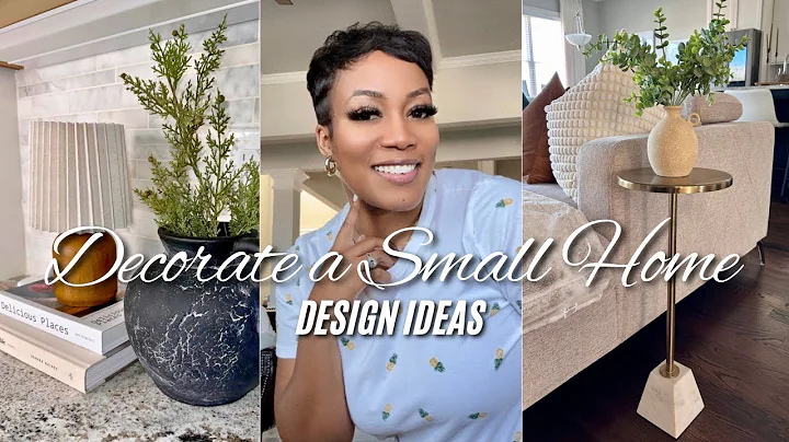 How to Decorate a Small Home or Space on a Budget | Easy & Stylish Home Decor Ideas @tiahnamrose thumbnail