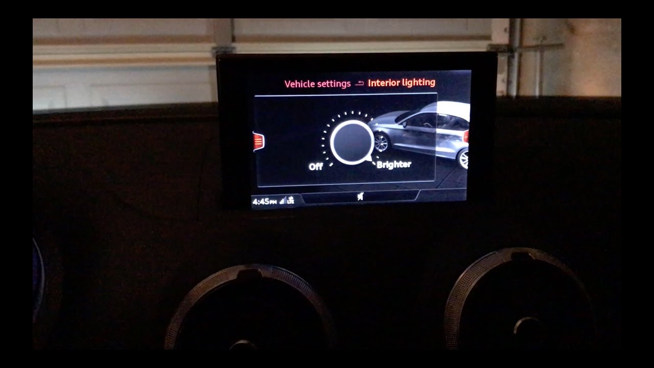 2017 Audi S3 Interior Led Lighting Overview