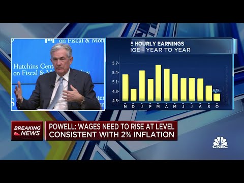 Jerome powell on wages, unemployment and inflation