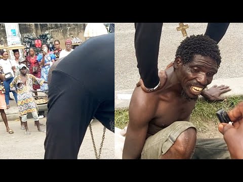 Pastor unhealthy man from unclean spirits