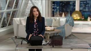 Muxo by Camila Alves Soft Pebble Leather Fringe Crossbody on QVC screenshot 4