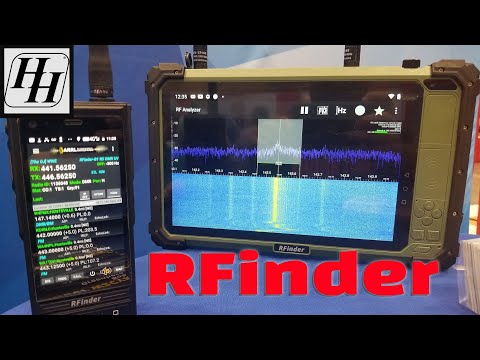 New RFinder P10 Tablet with Dual Band DMR and RTL-SDR Receiver - Huntsville Hamfest