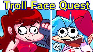 Friday Night Funkin' VS Troll Face Quest Week (FNF Mod/Hard) (TrollFace Games/Troll Face Funkin')