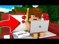 ÇOCUĞUMA BİLGİSAYAR ALDIM! 😱 - Minecraft