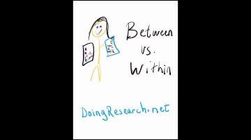 Between Subject and Within Subject Experiments