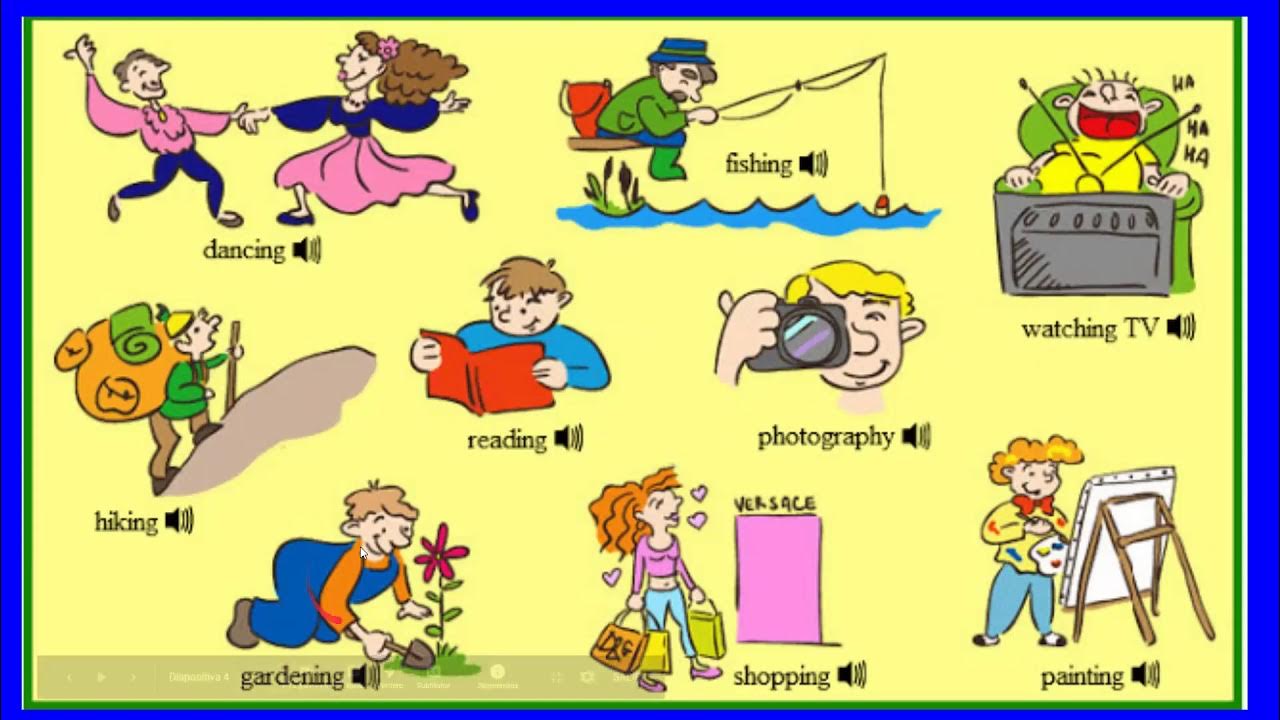 Увлечься глагол. Хобби на английском для детей. Хобби картинки. Hobby картинки. Картинки на тему хобби.