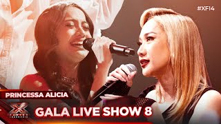 Princessa Alicia - Aku Tak Mau Sendiri (BCL) - Gala Live Show 8 - X Factor Indonesia 2024