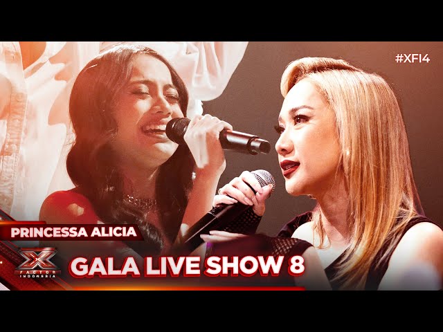 Princessa Alicia - Aku Tak Mau Sendiri (BCL) - Gala Live Show 8 - X Factor Indonesia 2024 class=