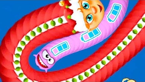 Worm Zone.iO//Snake 🐍 Video Game//Kill Big Snake 🐍  (Wormate.io+Wormax.io) Best GamePlay_GAMING SP