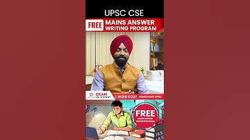 Deeksha UPSC Mains Program | Free Strategy, Test Series & Personal Mentorship
