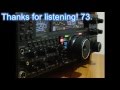 OM0ET CQ 7074 kHz in QSO with Europe