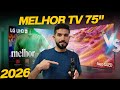 Qual MELHOR TV de 75 Polegadas para COMPRAR em 2026? | As 7 Melhores Smart TVs de 75 Polegadas