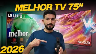 Qual MELHOR TV de 75 Polegadas para COMPRAR em 2026? | As 7 Melhores Smart TVs de 75 Polegadas