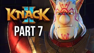 KNACK 2 Walkthrough Part 7 - MUSEUM (PS4 Pro 60fps Gameplay)