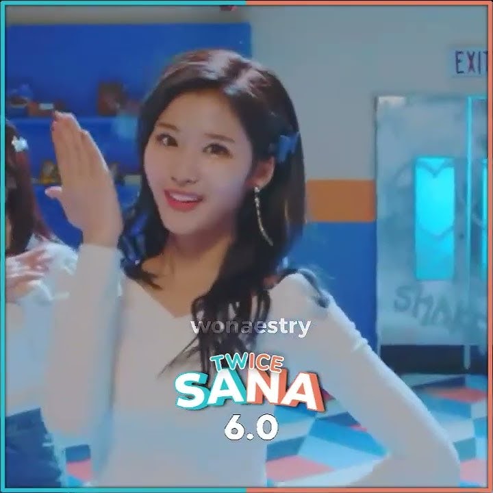 TWICE 'HEART SHAKER' but it's only SANA's lines