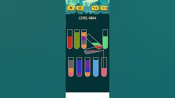 water sort puzzle - level 4944