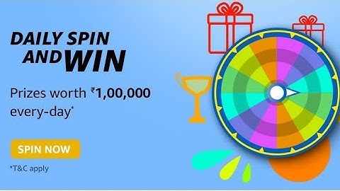 Amazon Daily Spin And Win Quiz Answers Today | 19 Aug 2021