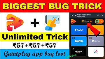 gaintplay loot 2023 || new earning bugloot