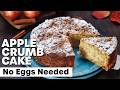 Easy Apple Crumb Cake – No Eggs, No Refined Sugar
