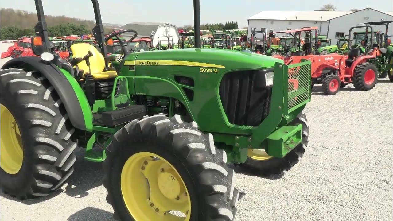 2009 John Deere 5095M Open Station Tractor! Sharp! For Sale by Mast